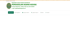 Desktop Screenshot of pa-kediri.go.id